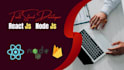 do nodejs, reactjs web app as react js developer