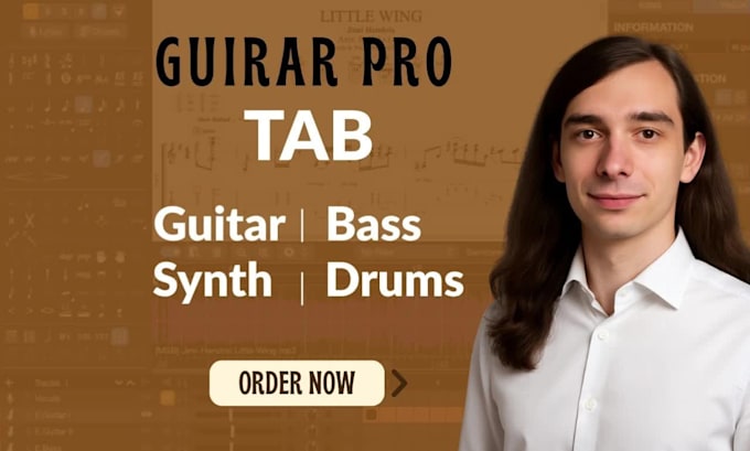 transcribe professional guitar pro tabs and bass tabs for any song