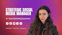 be your social media marketing manager and content creator