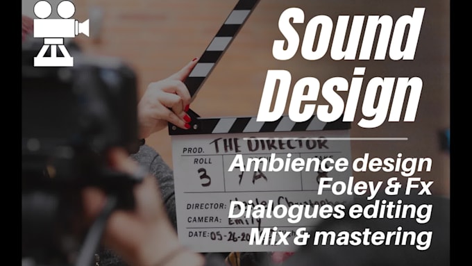 create a professional sound design for your video