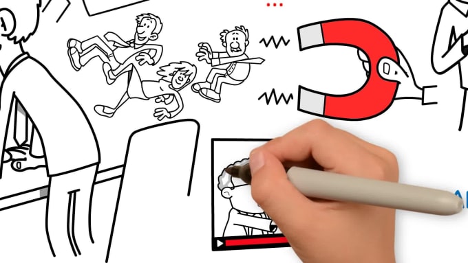 create a whiteboard video animation