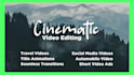 edit cinematic youtube videos, travel vlogs and any kind of video editing