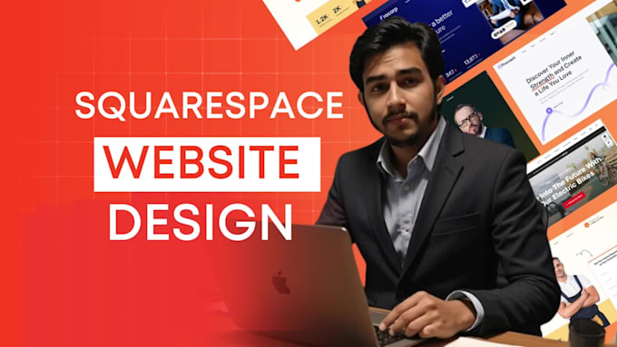 build squarespace website design, squarespace landing page, squarespace expert