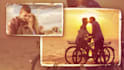 create a vintage style, emotional slideshow video