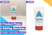 do product picture editing, white background and resize for online shops