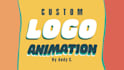 develop a 2d animation of your logo for your commercial