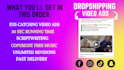 create shopify dropshipping facebook video ads