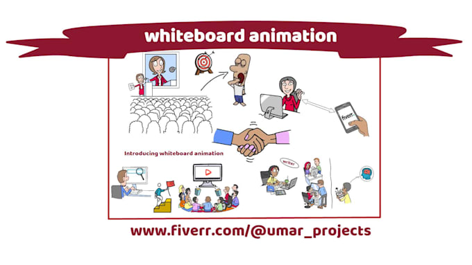 create a whiteboard animation explainer videos