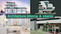do awesome architecture, interior and exterior design