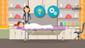 make massage therapy or spa service 2d animated awesome video
