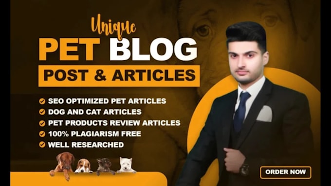 write SEO pet articles, cat, dog training, and animal blog posts