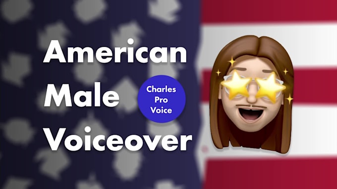 record an american male voice over in 24 hrs