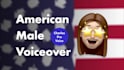 record an american male voice over in 24 hrs