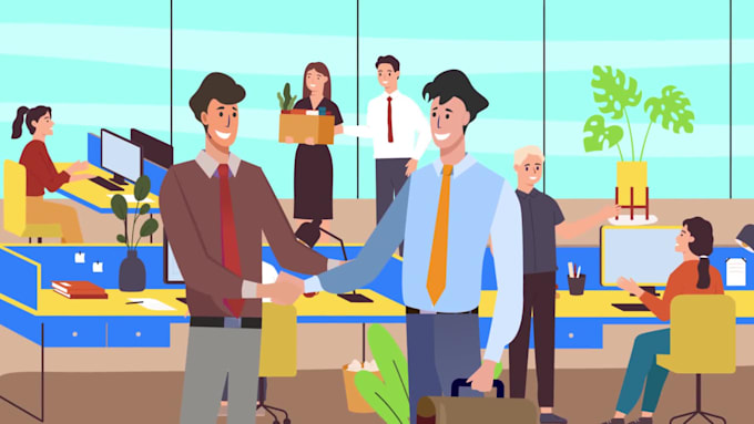 create custom animation video or custom animated explainer