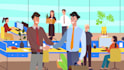 create custom animation video or custom animated explainer