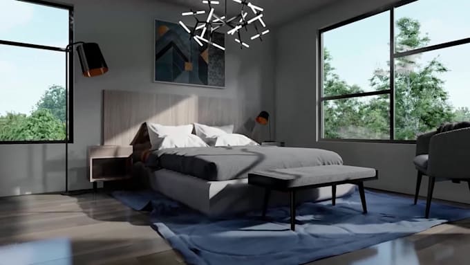create realistic 3d architectural renders and walkthrough