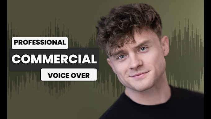record a professional commercial voice over
