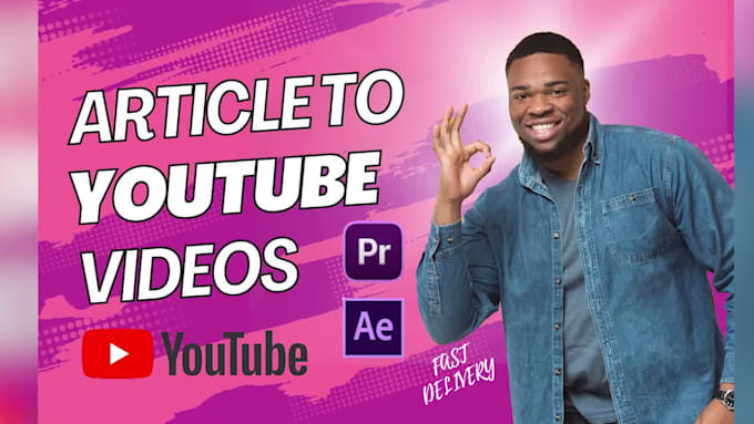 convert articles, scripts or text into video with voice over