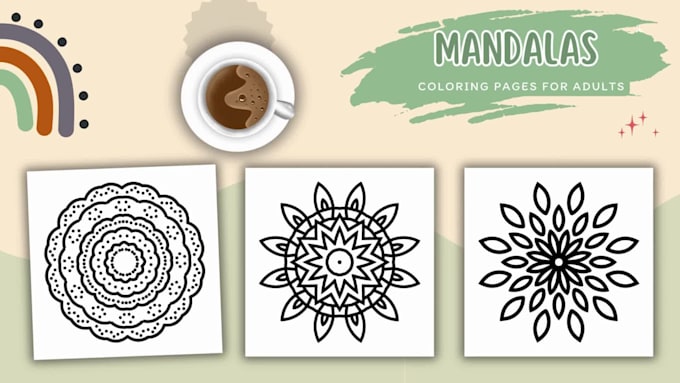 make cute and cozy, easy and bold coloring book