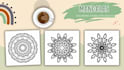 make cute and cozy, easy and bold coloring book