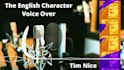 professionally record an english character voice