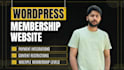 develop wordpress membership website, lms website