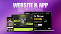 create an amazing website or app promo video