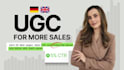 create ugc videos in german to boost sales