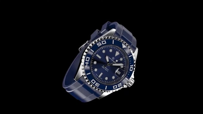 do 3d watch animation video ads 3d watch design 3d product animation 3d jewelry
