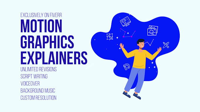 make high quality motion graphics explainer video