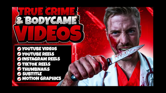 do true crime video, youtube content and documentary