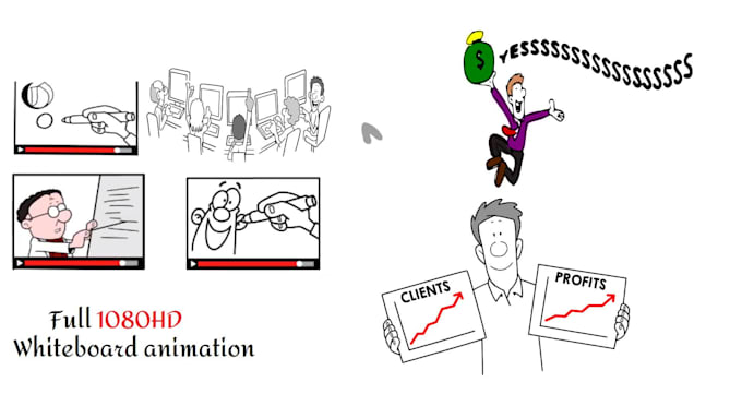 make engaging whiteboard animation or 2d explainer video