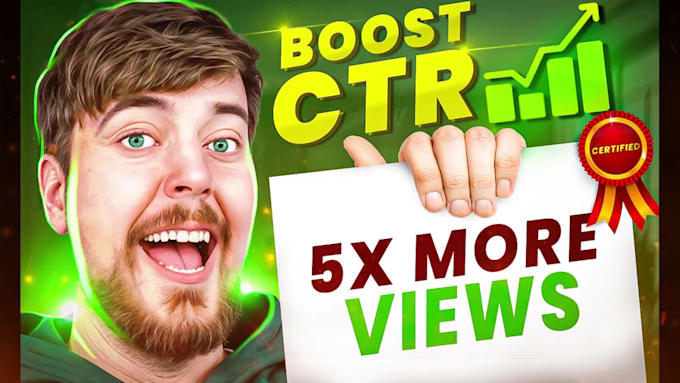 design youtube channel logo, banner, video thumbnail