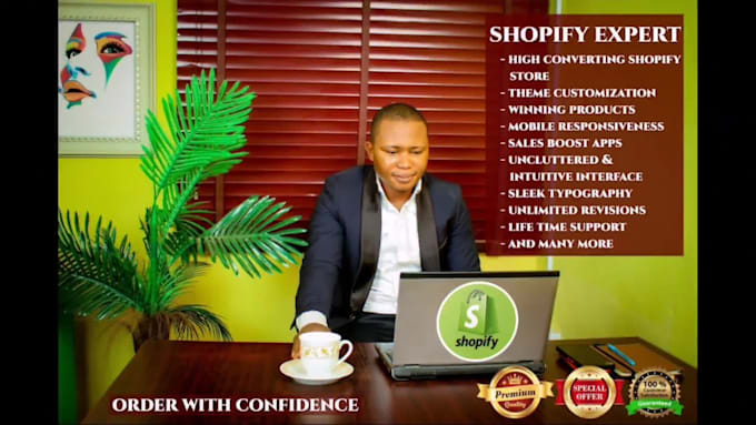 design or build a high converting shopify store