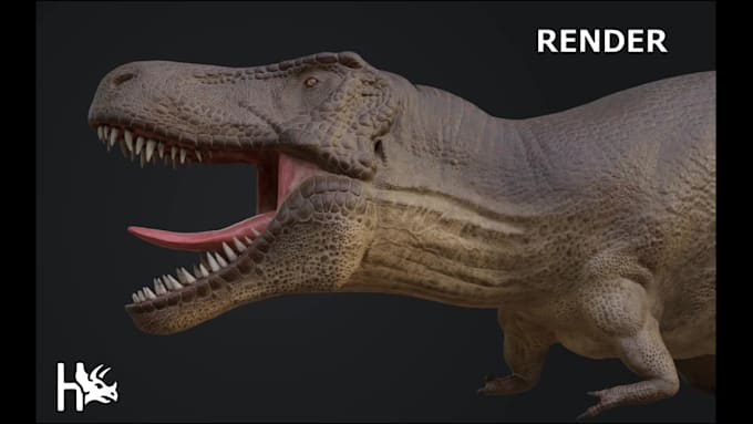 create 3d creature, monster, animal for animations and game cgi and vfx