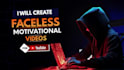 create youtube faceless video and do video editing
