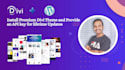 create professional divi website with install premium divi and provide API key