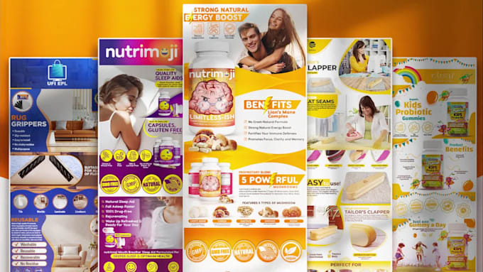 design amazon listing images ebc a plus content