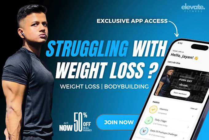 Be your weight loss coach by Jayan_g Fiverr