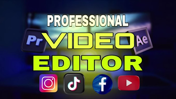 do video editing in after effects and premiere pro