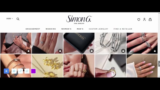 Custom sale jewelry shopify