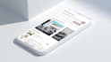 design UI for mobile app or website using adobe xd or figma