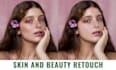 do high end skin and beauty retouch professionally in photoshop