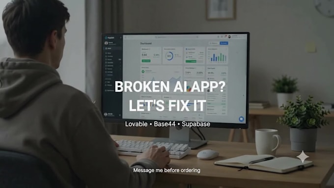 fix lovable, base44, and ai generated app bugs
