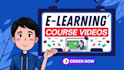 create animated elearning video course or training