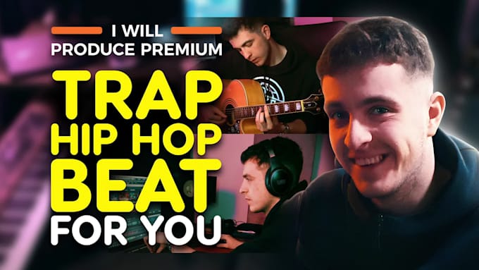 produce or remake premium trap music hip hop beat for you
