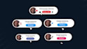 create youtube subscribe button and social media lower third