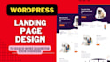 build a wordpress landing page or one page website