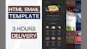 make editable HTML email template, email newsletter template