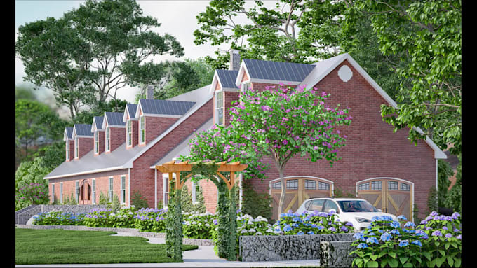 render architectural 3d walkthrough video